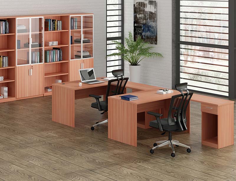 Wholesale Office Furniture Two People L Shaped Desk Chuangfan