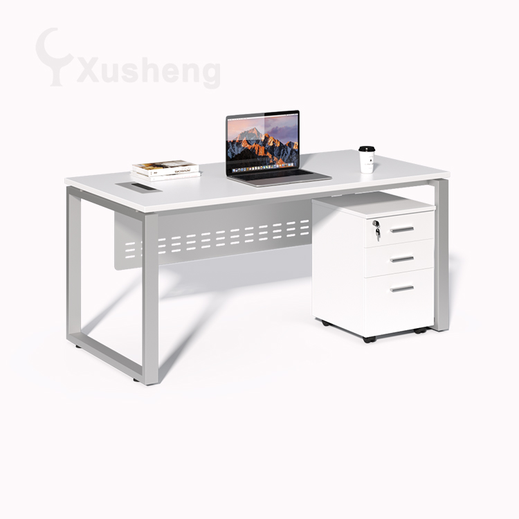 Xusheng Hot-selling Desk ONLY Series Is Suitable For Modern Office Space Customizable Flat Tube Metal Frame Desk